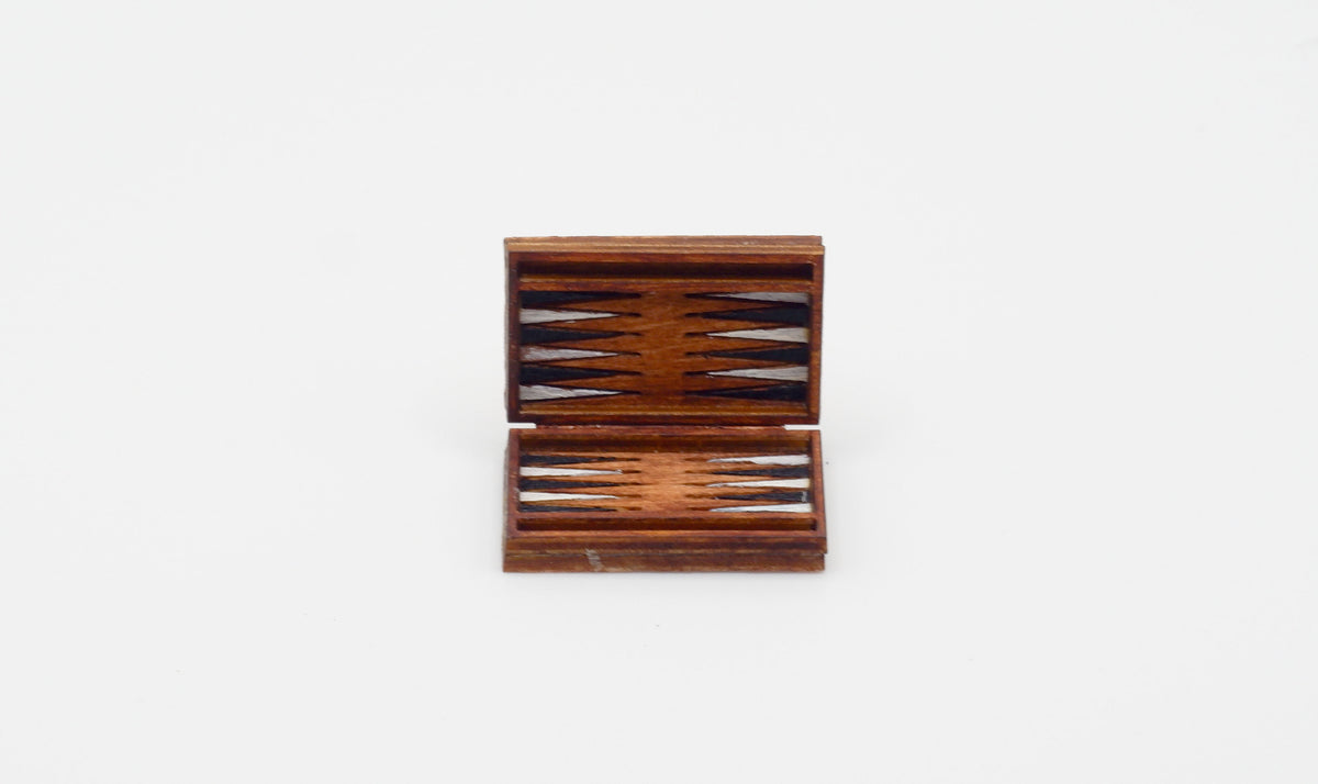 Backgammon Board Kit - 1:12– Tess of the Miniatures
