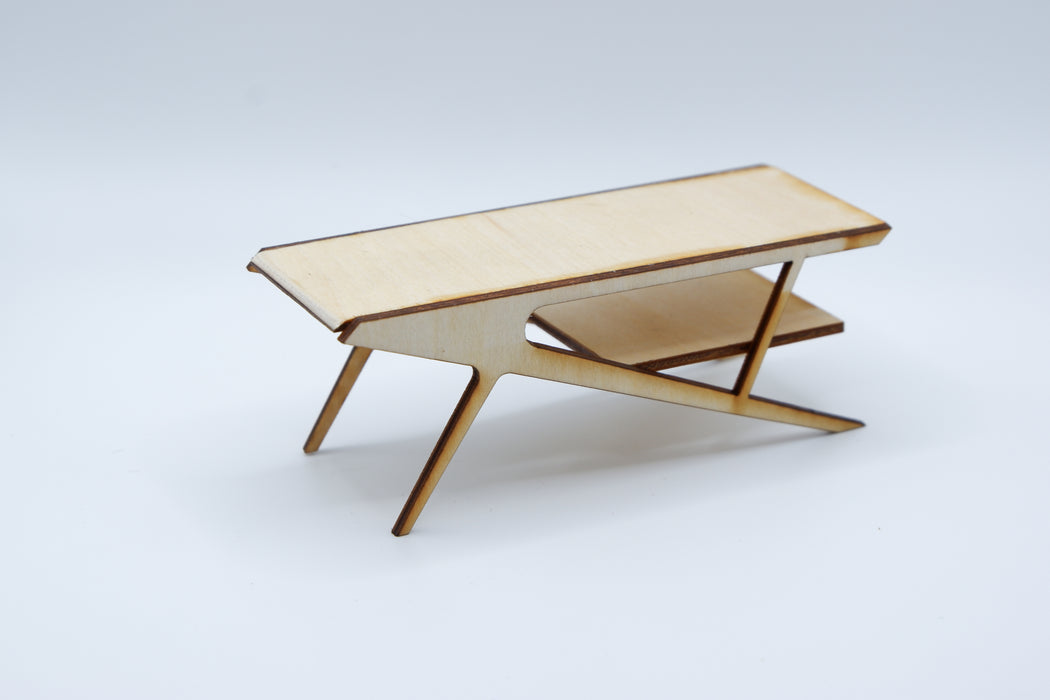 Mid-Century Modern Coffee Table Kit - 1:12