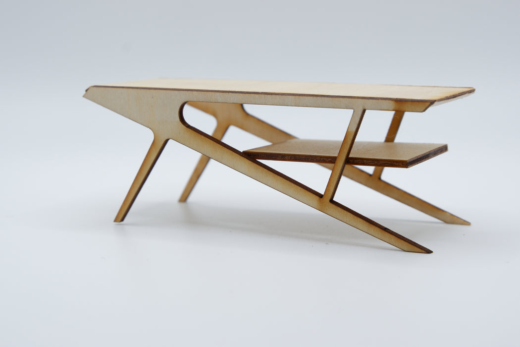 Mid-Century Modern Coffee Table Kit - 1:12