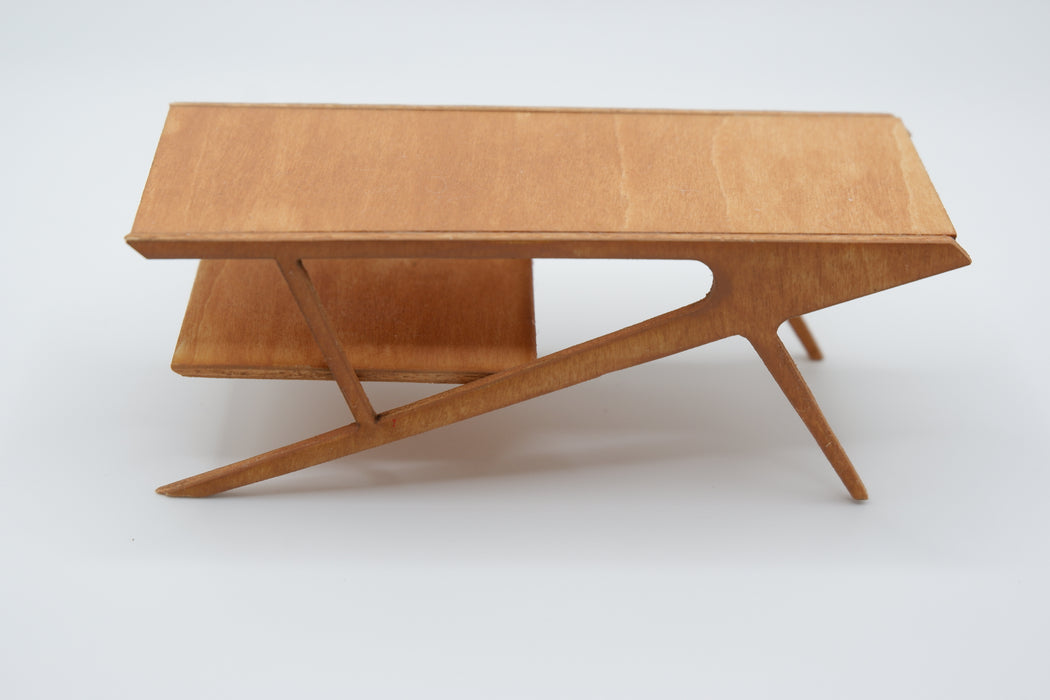 Mid-Century Modern Coffee Table Kit - 1:12