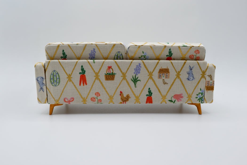 Spring Mid-Century Modern Sofa - 1:12