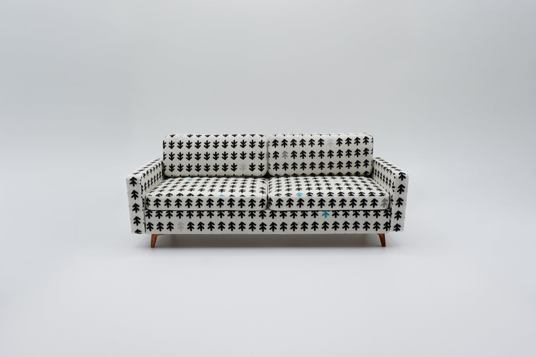 Winter Mid-Century Modern Sofa - 1:12