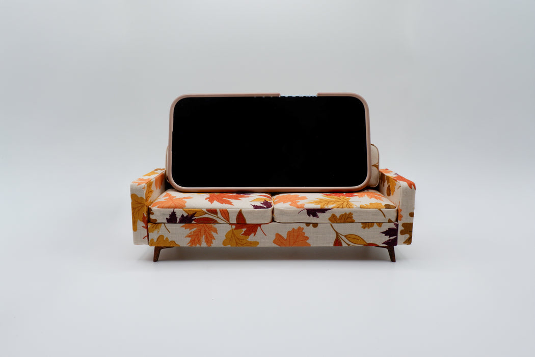 Fall Leaves Mid-Century Modern Sofa - 1:12
