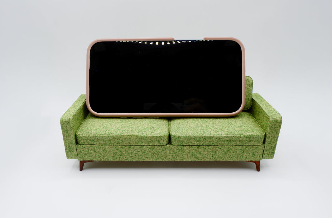 Green Mid-Century Modern Sofa - 1:12