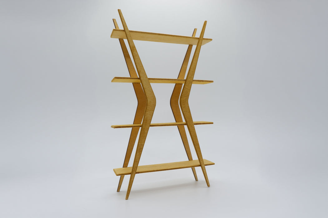 Mid-Century Modern Bookshelf Kit