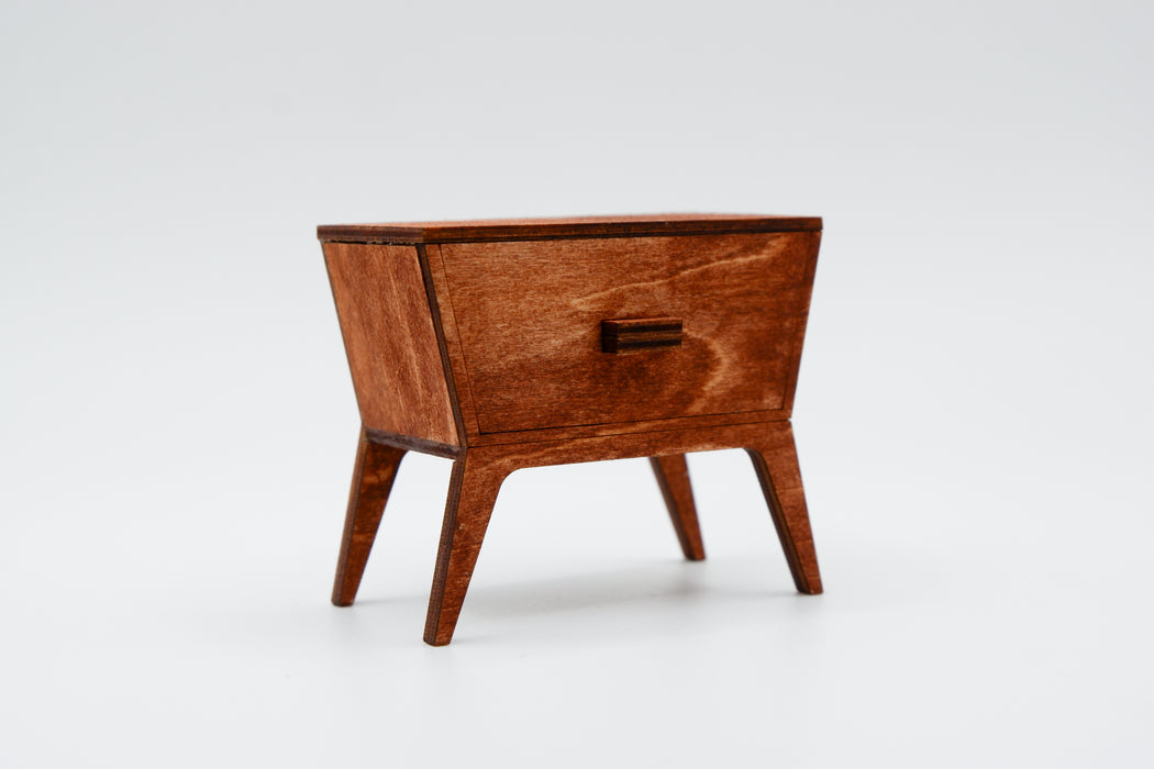 Mid-century Modern Side Table Kit - 1:12