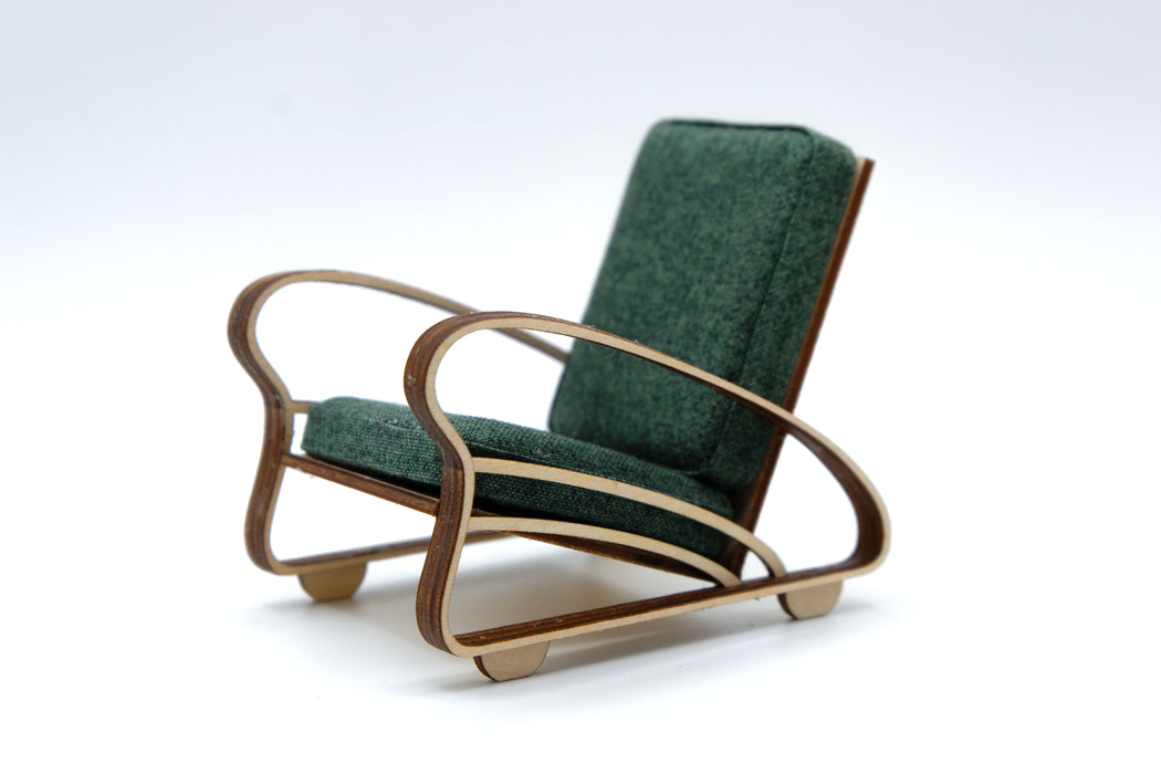 Art Deco Lounge Chair Kit - 1:12