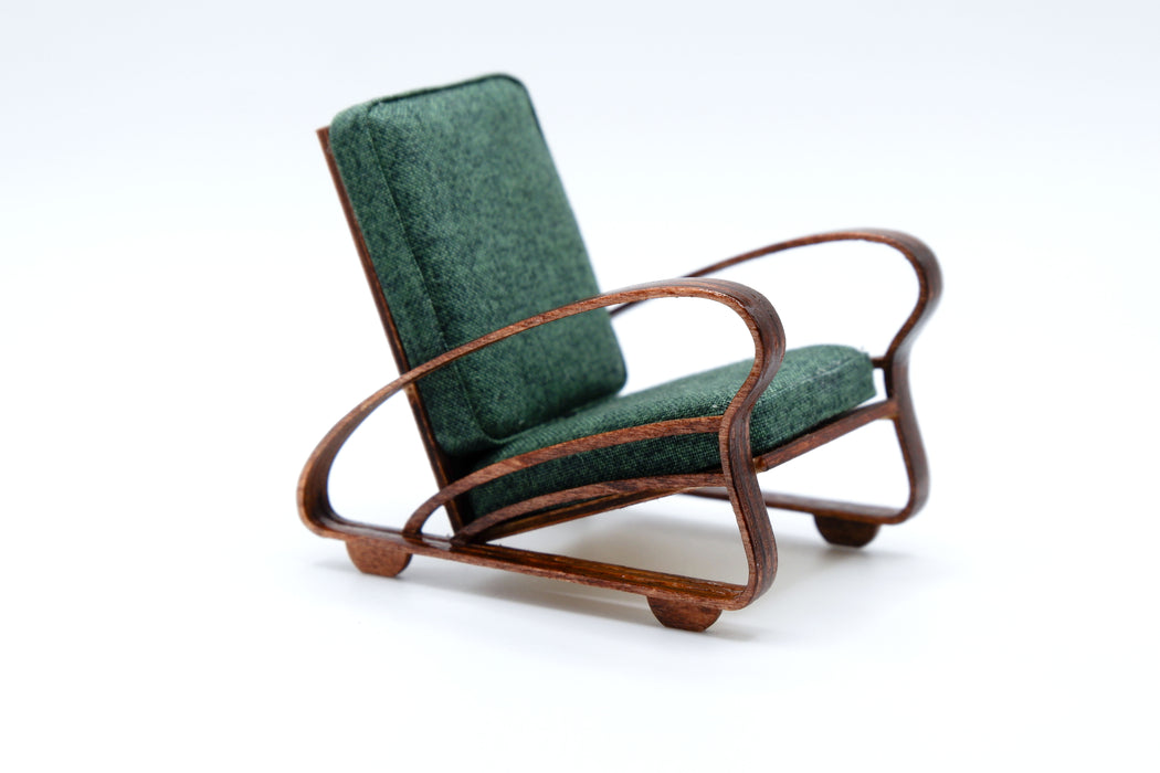 Art Deco Lounge Chair Kit - 1:12