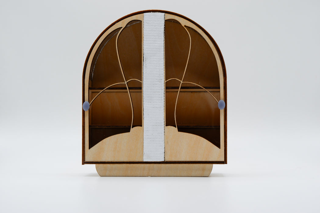 Art Deco Display Cabinet - 1:12
