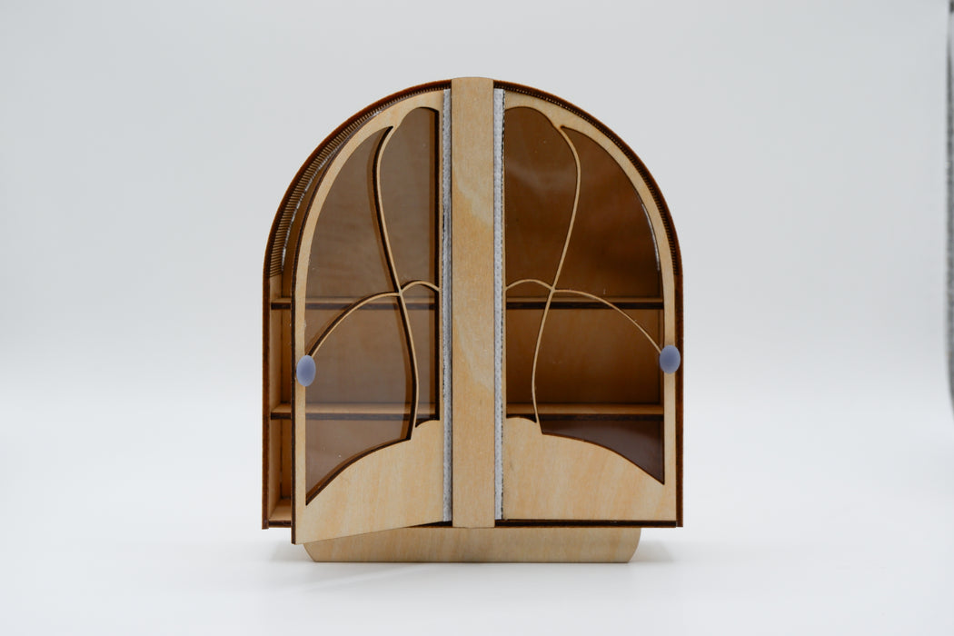 Art Deco Display Cabinet - 1:12