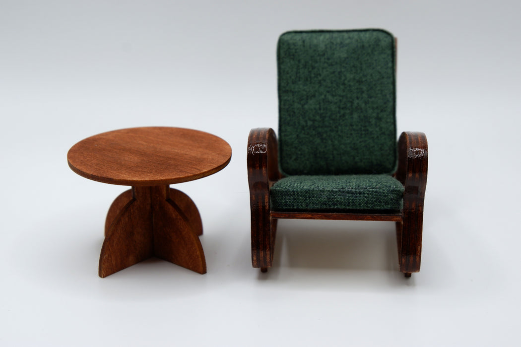 Art Deco Side Table - 1:12