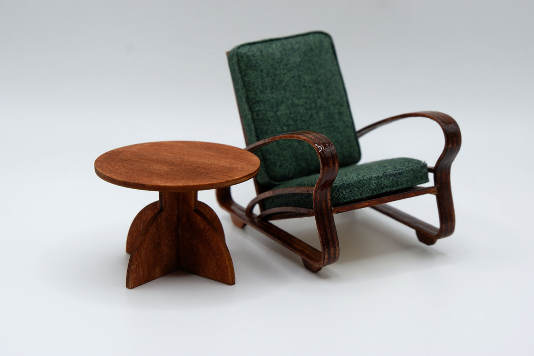 Art Deco Side Table - 1:12